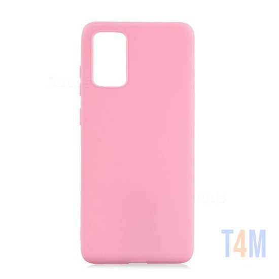 Capa de Silicone para Samsung Galaxy Note 20 Rosa